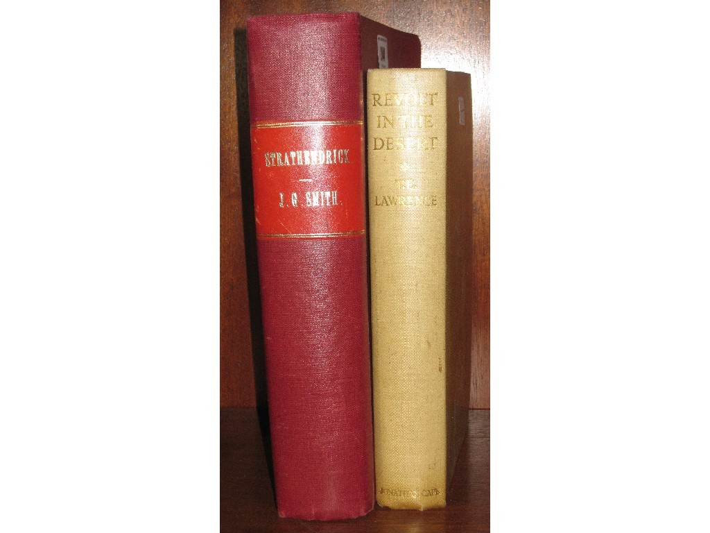 Appraisal: Lot comprising two books - 'Revolt in the Desert' by