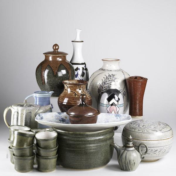 Appraisal: CONTEMPORARY STUDIO POTTERY Approx thirteen pieces most stoneware Many labeled