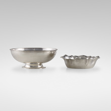 Appraisal: th- th Century BOWLS SET OF TWO Switzerland and Germanysilver