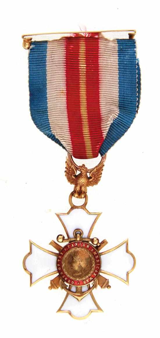 Appraisal: Order of the Spanish American War medal Lt James J