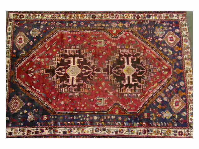 Appraisal: Oriental Rug Shiraz pattern x