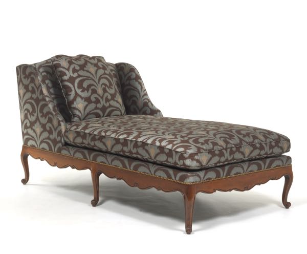 Appraisal: JACQUES GRANGE COLLECTION FOR JOHN WIDDICOMB CHAISE LOUNGE x x