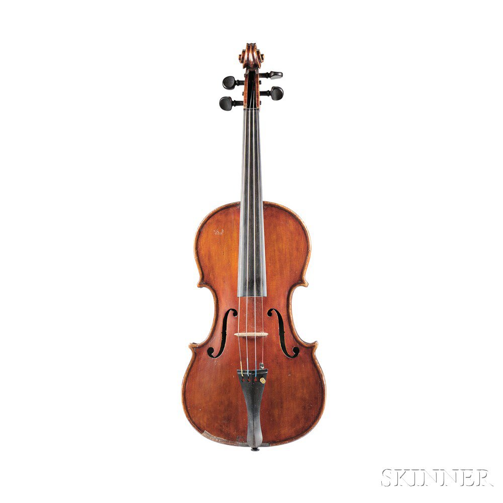 Appraisal: Modern Italian Violin Attributed to Joseph Settin New York labeled