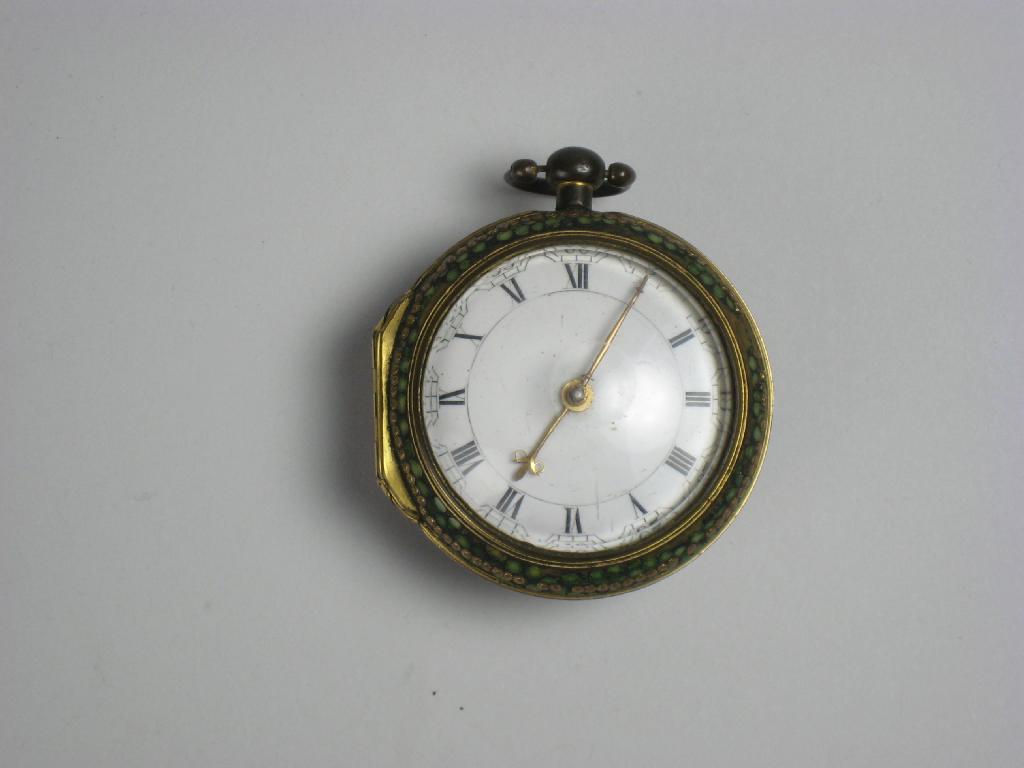 Appraisal: An th Century verge cased Pocket Watch with fusee movement