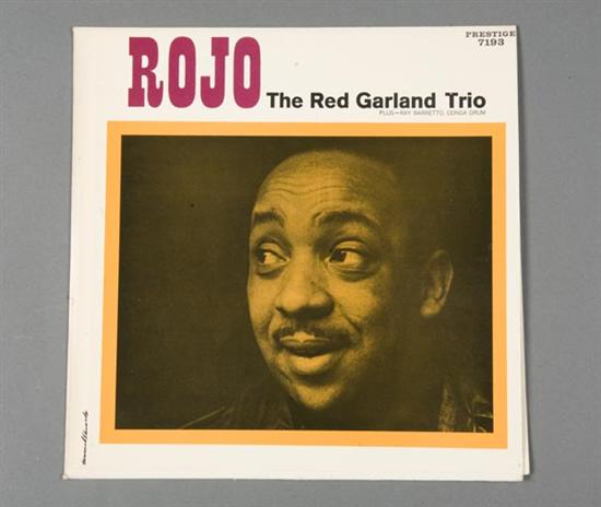 Appraisal: Red Garland Prestige LPs with yellow Bergenfield NJ labels Rojo