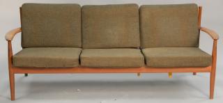 Appraisal: Grete Jalk sofa lg in Grete Jalk sofa lg in