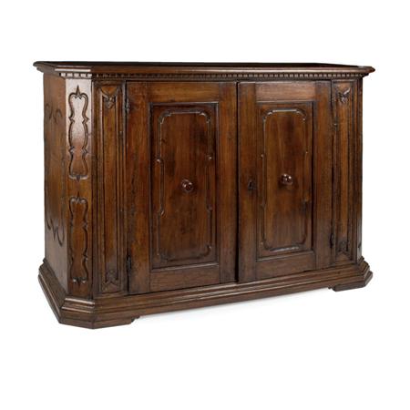 Appraisal: Italian Baroque Walnut Cabinet Estimate -