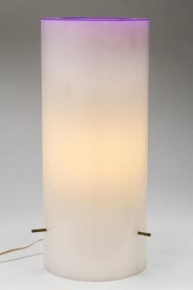 Appraisal: Paul Mayen for Habitat Columnar Lamp Mid-Century Modern vintage white