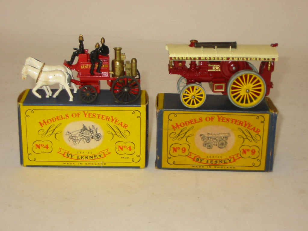 Appraisal: Two Models of Yesteryear Y Shand-Mason fire engine and Y