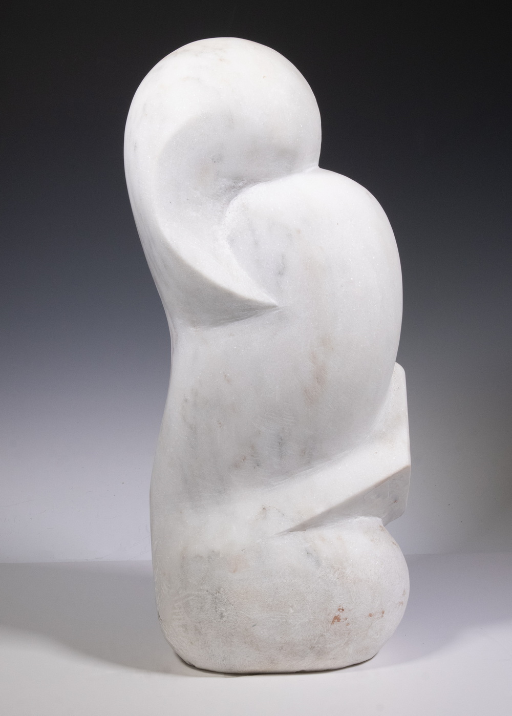 Appraisal: GUY WILLIAMS CONTEMPORARY MAINE Abstract Figure of Mother and Child