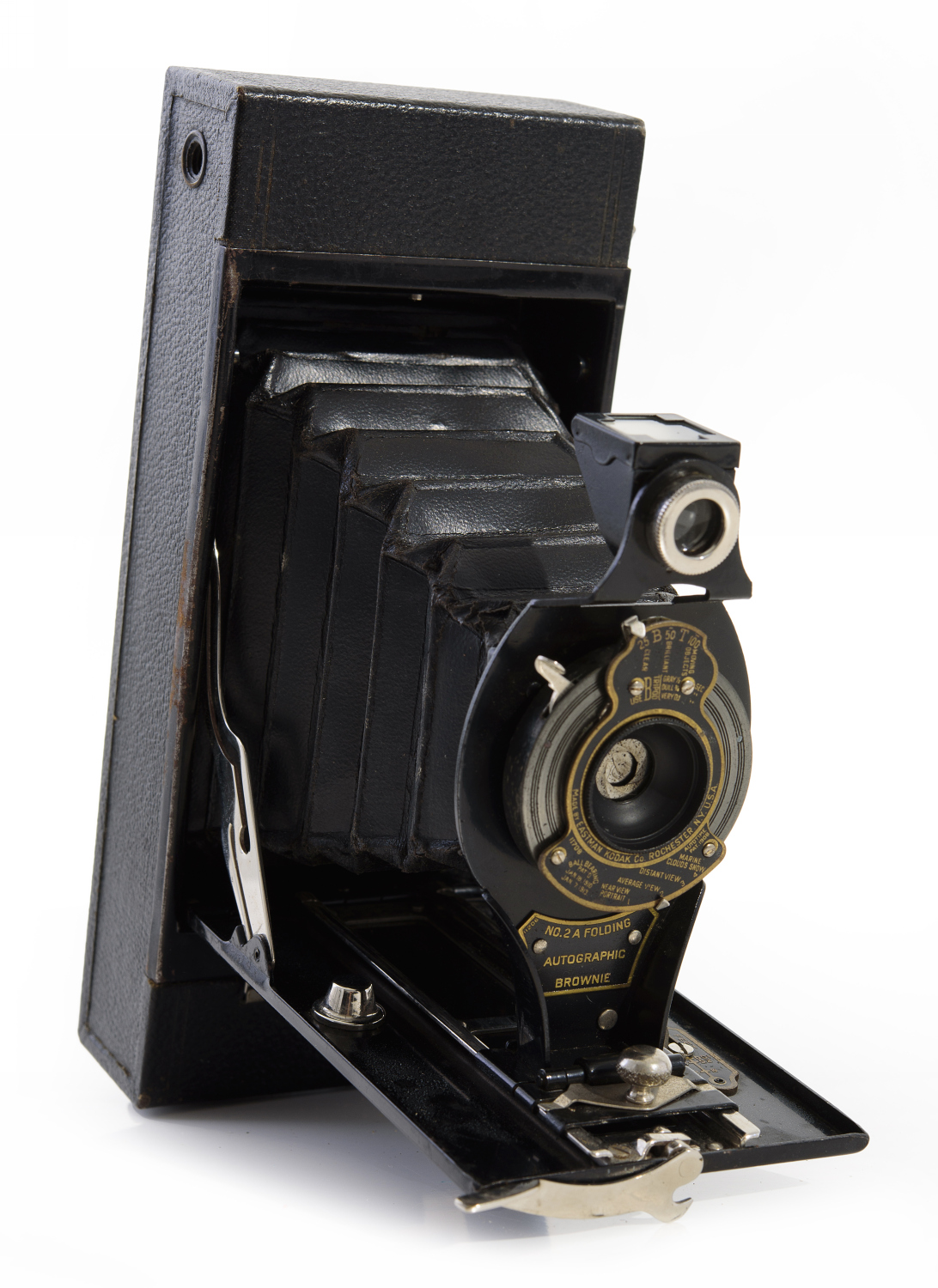 Appraisal: NUMBER A FOLDING AUTOGRAPHIC BROWNIE CAMERA IN ORIGINAL CARDBOARD CASE