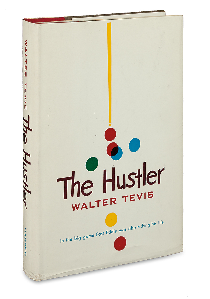 Appraisal: TEVIS WALTER S The Hustler vo publisher's cloth marginal fading