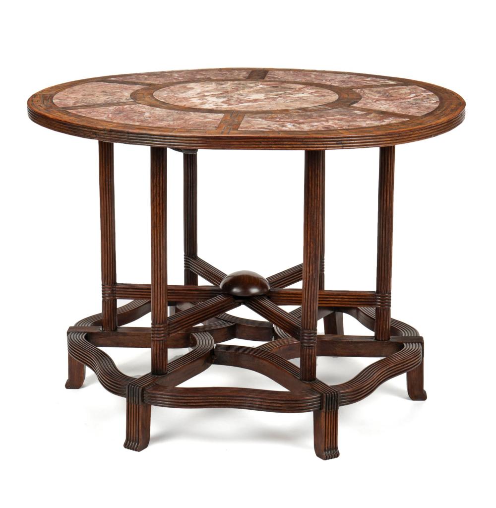 Appraisal: A Chinese hongmu wood center table th Century Hongmu wood