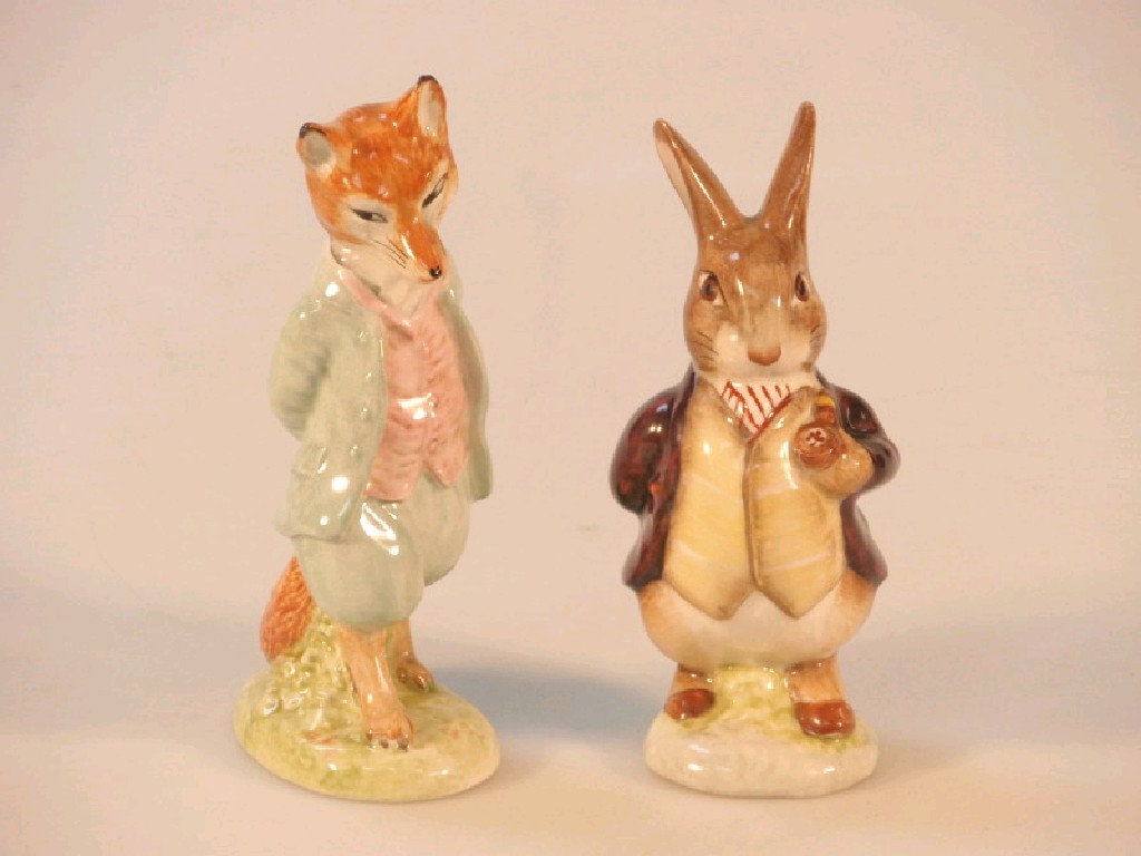 Appraisal: A Beswick Beatrix Potter figure of Mr Benjamin Bunny cm