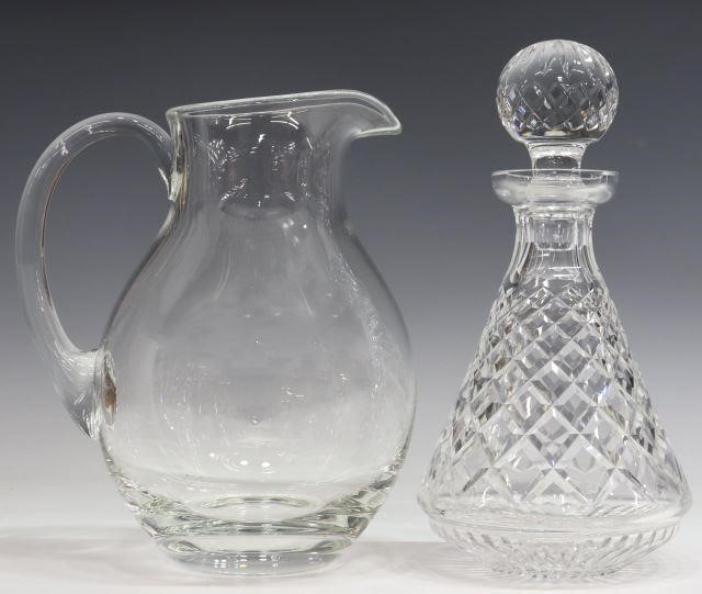 Appraisal: lot of Waterford crystal tableware including Alana roly poly decanter