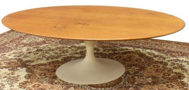 Appraisal: Mid-century modern coffee table designed by Eero Saarinen - for