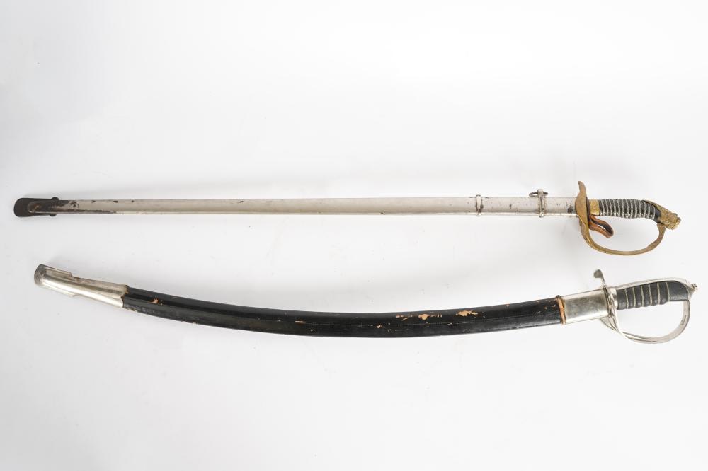 Appraisal: TWO MILITARY SWORDSone sword engraved Garanite C K Co and