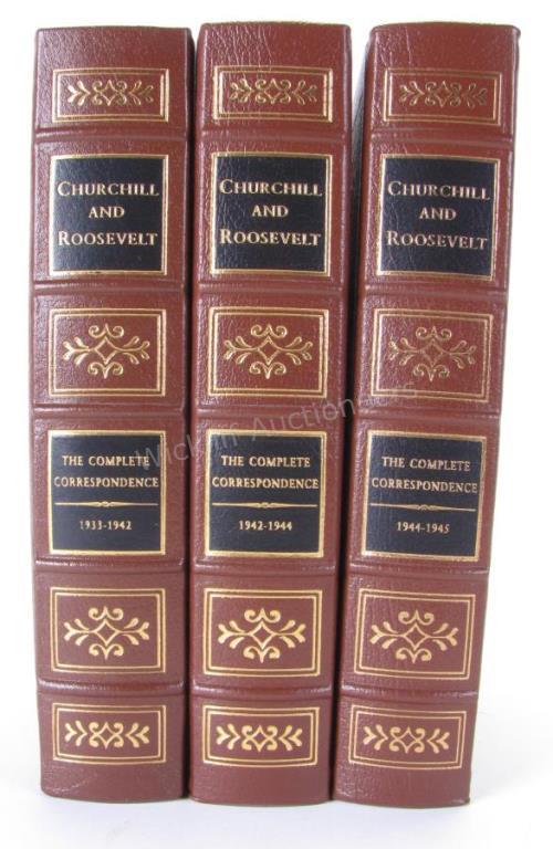 Appraisal: Three Volume set Churchill and Roosevelt The Complete Correspondence Collector's