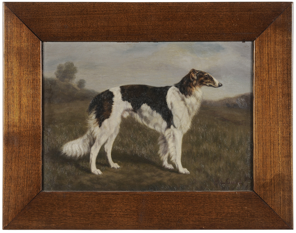 Appraisal: H L Guild American early th century A Borzoi in