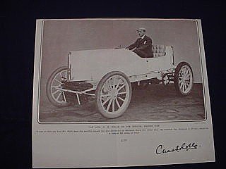 Appraisal: Vintage book photograph of Charles Rolls one of the founders