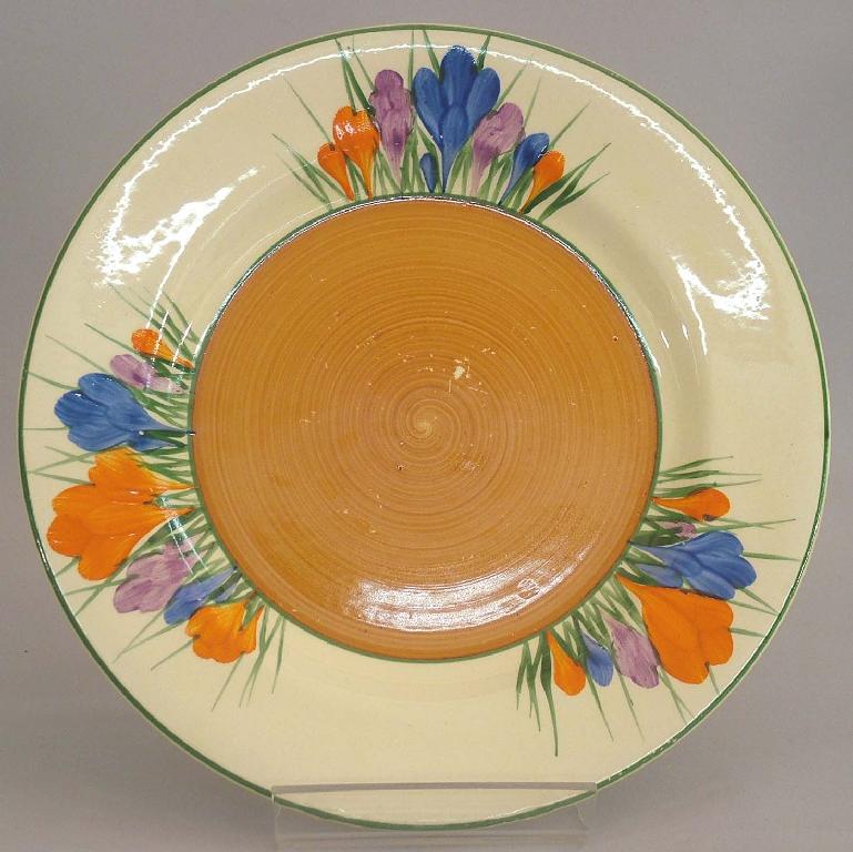 Appraisal: Autumn Crocus' Bizarre side plate diameter