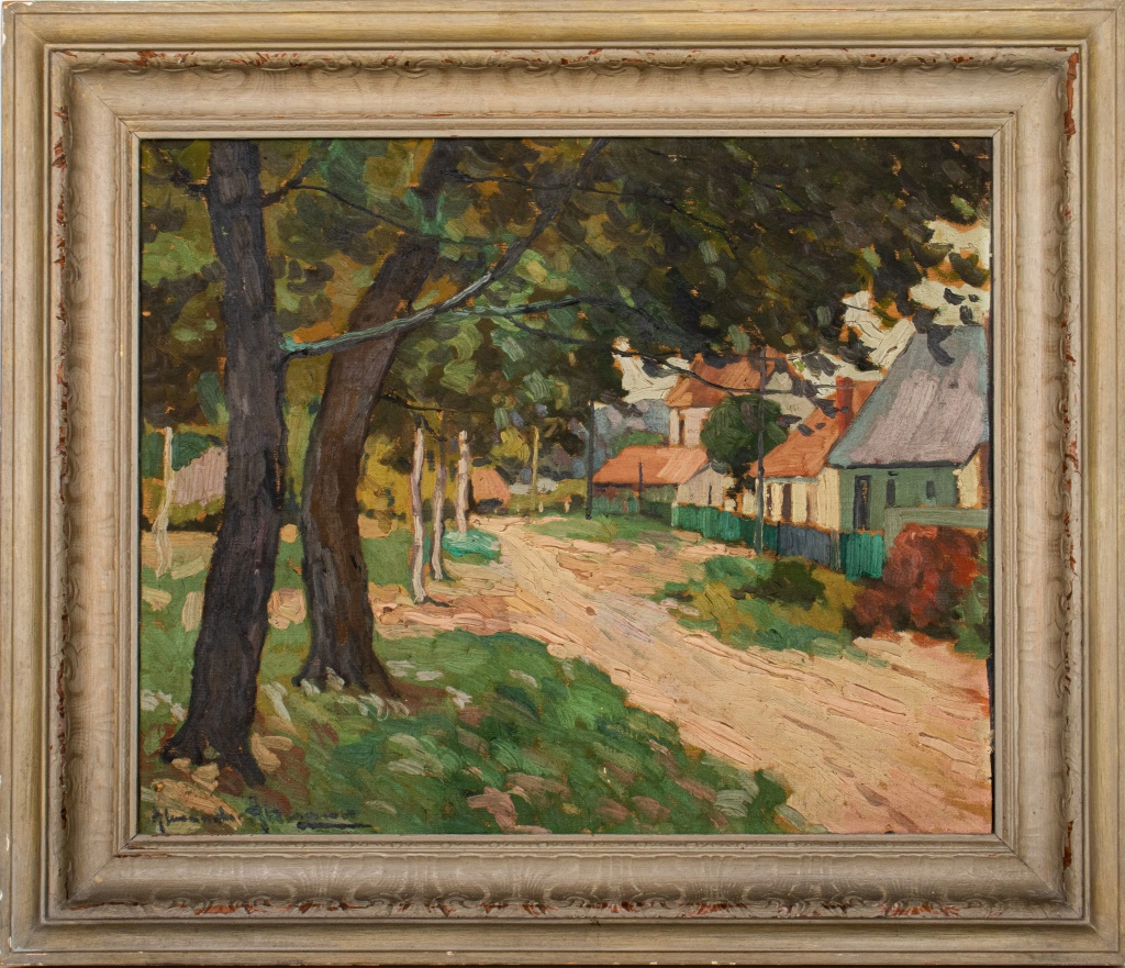 Appraisal: ALEXANDER ALTMANN 'LANDSCAPE' OIL ON CANVAS Alexander Altman Russian French