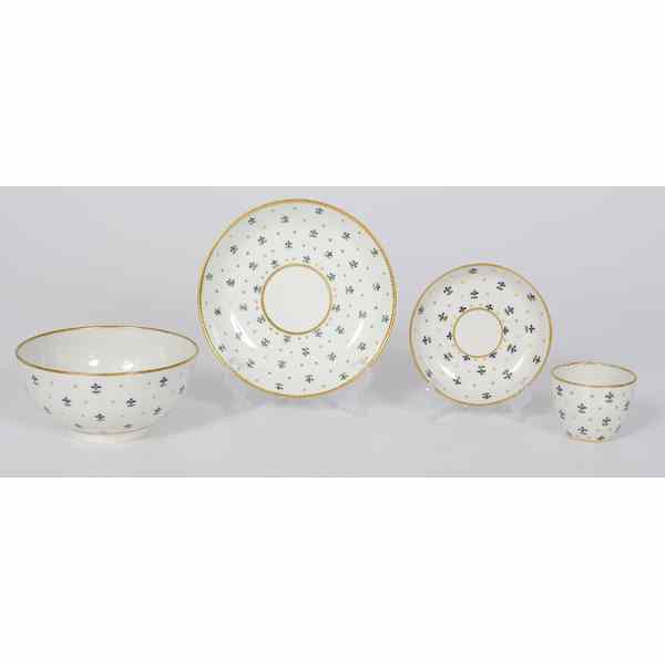 Appraisal: Crown Derby Tablewares British - A four-piece group of Crown