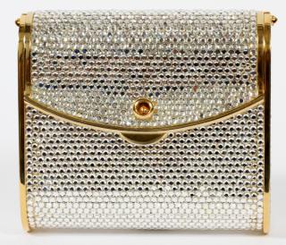 Appraisal: JUDITH LEIBER FULL BEAD MINAUDIERE JUDITH LEIBER FULL BEAD MINAUDIERE