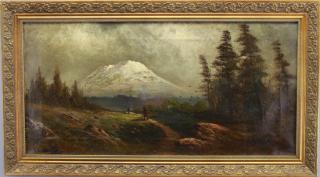 Appraisal: W J Johnson th C Landscape with Figures W J