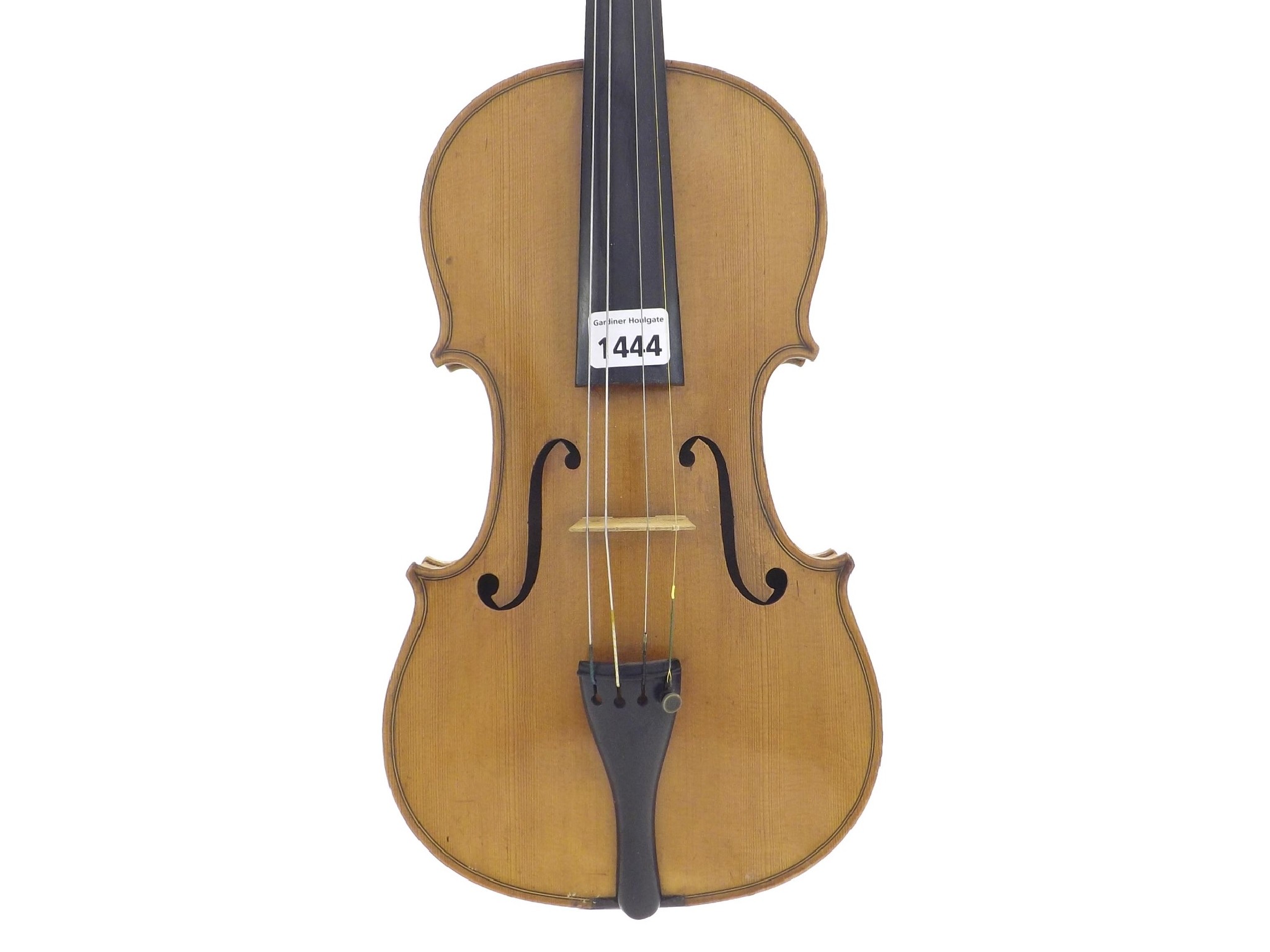 Appraisal: Good mid th century English violin unlabelled cm