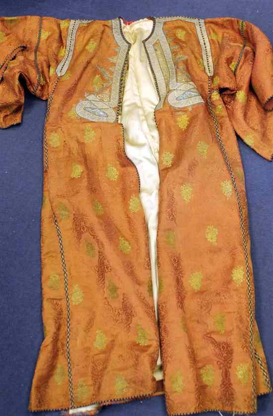 Appraisal: A Turkish brocade work robe late th early th century