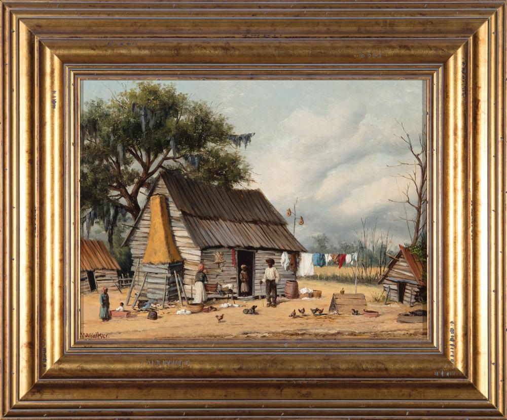 Appraisal: William Aiken Walker American South Carolina - Wash Day Cabin