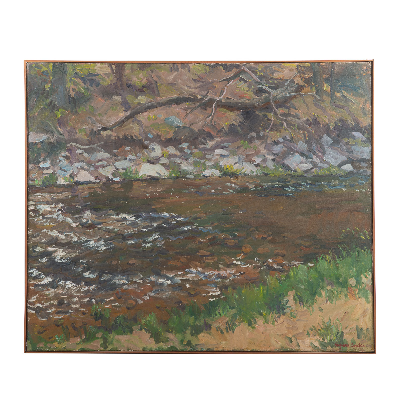 Appraisal: EUGENE W LEAKE SHALLOW WATER-DEEP CREEK OIL American - Oil