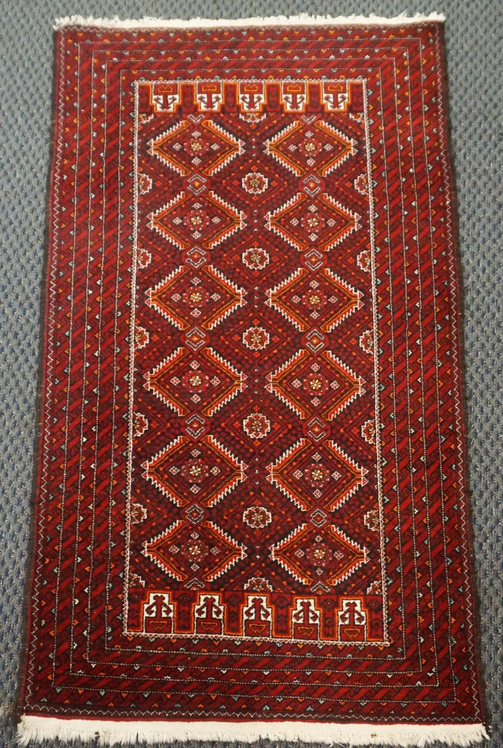 Appraisal: Afghan Rug ft in x ft in