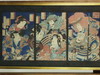 Appraisal: JAPANESE WOODBLOCK - Kabuki Triptych by Yoshu Chikanobu ca s