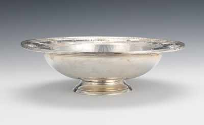 Appraisal: A Sterling Silver Footed Centerpiece Bowl by International Styled with