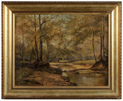 Appraisal: Edgar Hewitt Nye District of Columbia - Woodland Landscape with