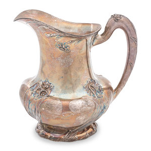 Appraisal: An American Silver Art Nouveau Pitcher Towle Silversmiths Newburyport MA