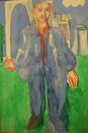 Appraisal: Joseph Maxwell Joe Furlonger born Untitled oil on canvas x