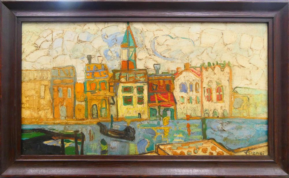 Appraisal: PAUL AIZPIRI FRANCE - OIL ON CANVAS Attributed to Paul