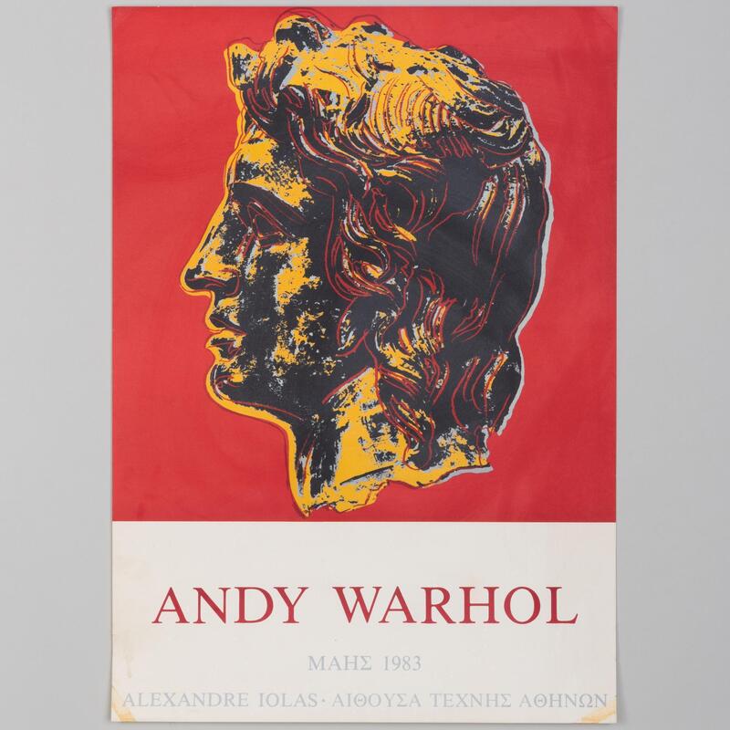 Appraisal: Group of Six Andy Warhol Posters Various sizes all unframed