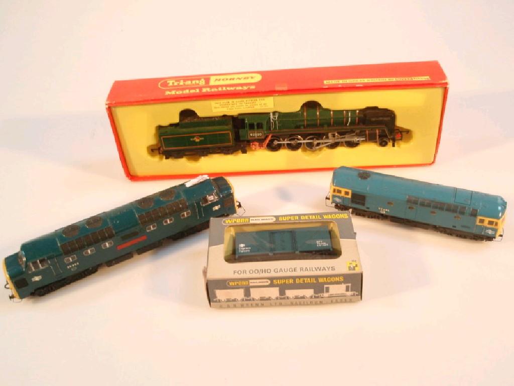 Appraisal: A Triang Hornby locomotive and tender Evening Star R in