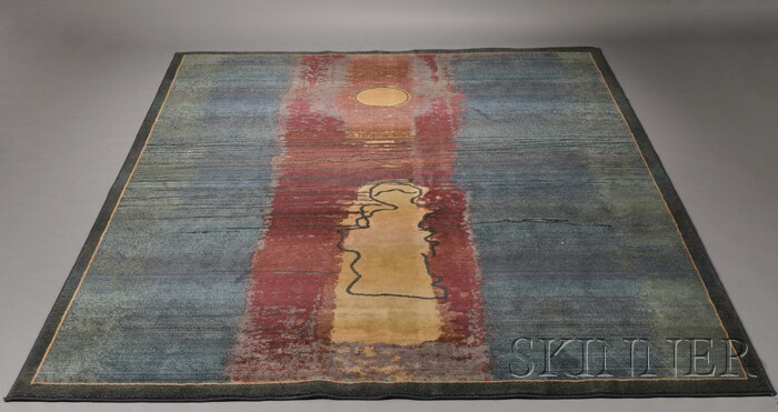 Appraisal: Andy Warhol Floor Rug Polypropylene Manufactured by Sphinx Oriental Weavers