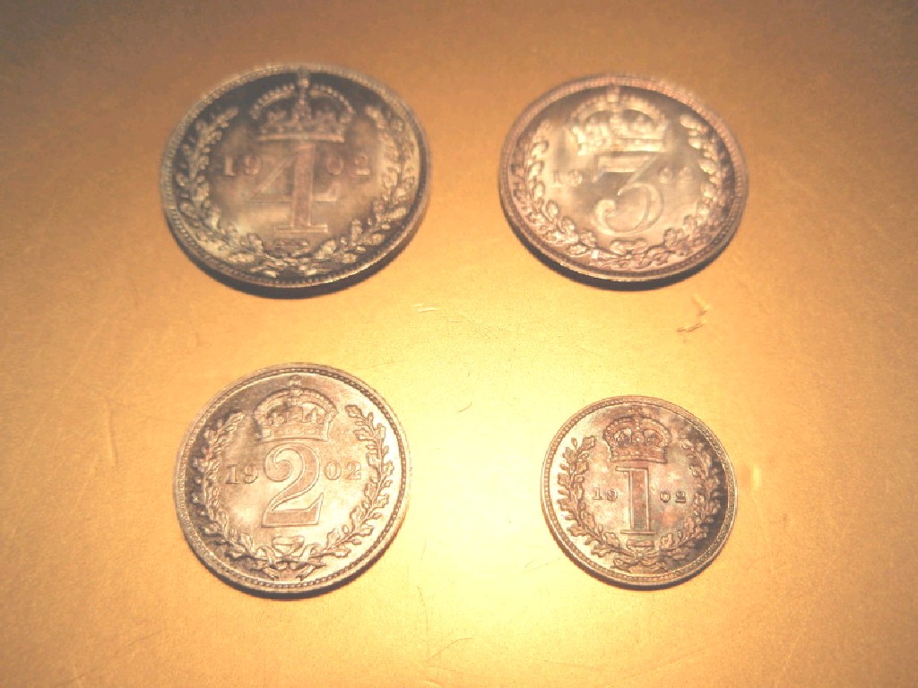 Appraisal: An Edwardian Maundy coin set