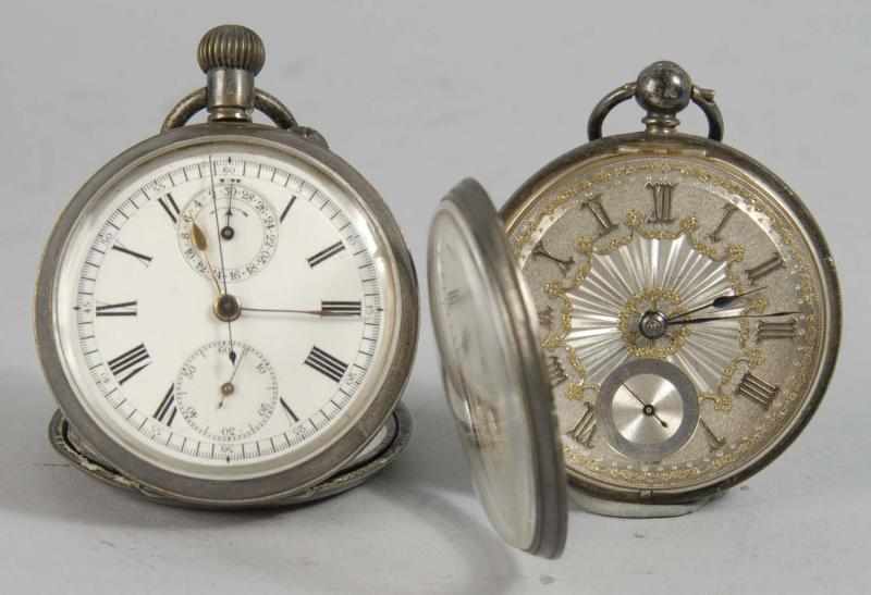 Appraisal: Lot of Pocket Watches Description Silver Key-Wind working size Unknown