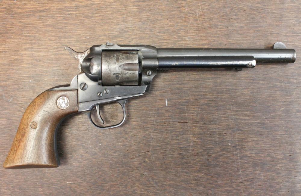 Appraisal: RUGER SINGLE-SIX MODEL SINGLE ACTION REVOLVER lr caliber barrel blued