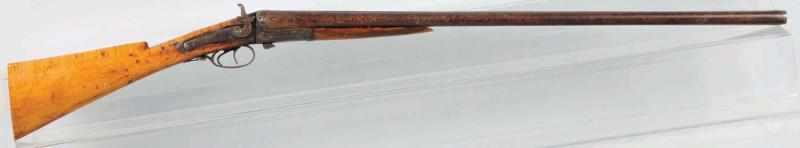 Appraisal: W Richard Side Lever Shotgun Description Cal GA gauge Barrel