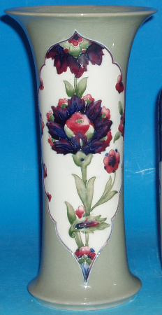 Appraisal: Moorcroft Vase Decorated In The Persian Panel Design On Light