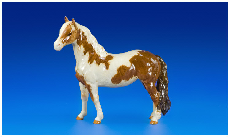 Appraisal: Beswick Animal Figure Pinto Pony First Version Skewbald Brown White