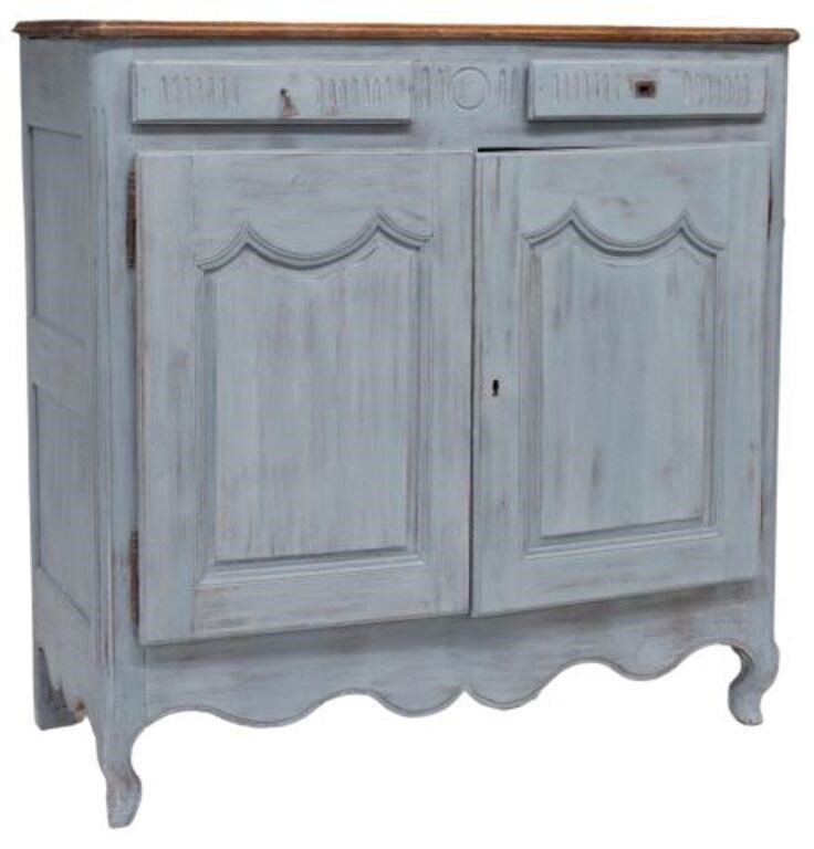 Appraisal: French Provincial sideboard th c in a later painted finish